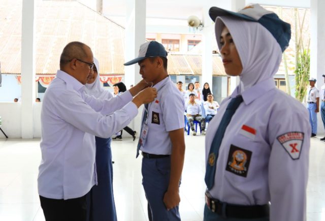 Pj Wali Kota Asripan Nani Resmi Buka Diklat Calon Paskibraka Kotamobagu 2024