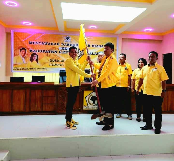Nakhodai Golkar Talaud, YOSA Pasang Target 7 Kursi di DPRD