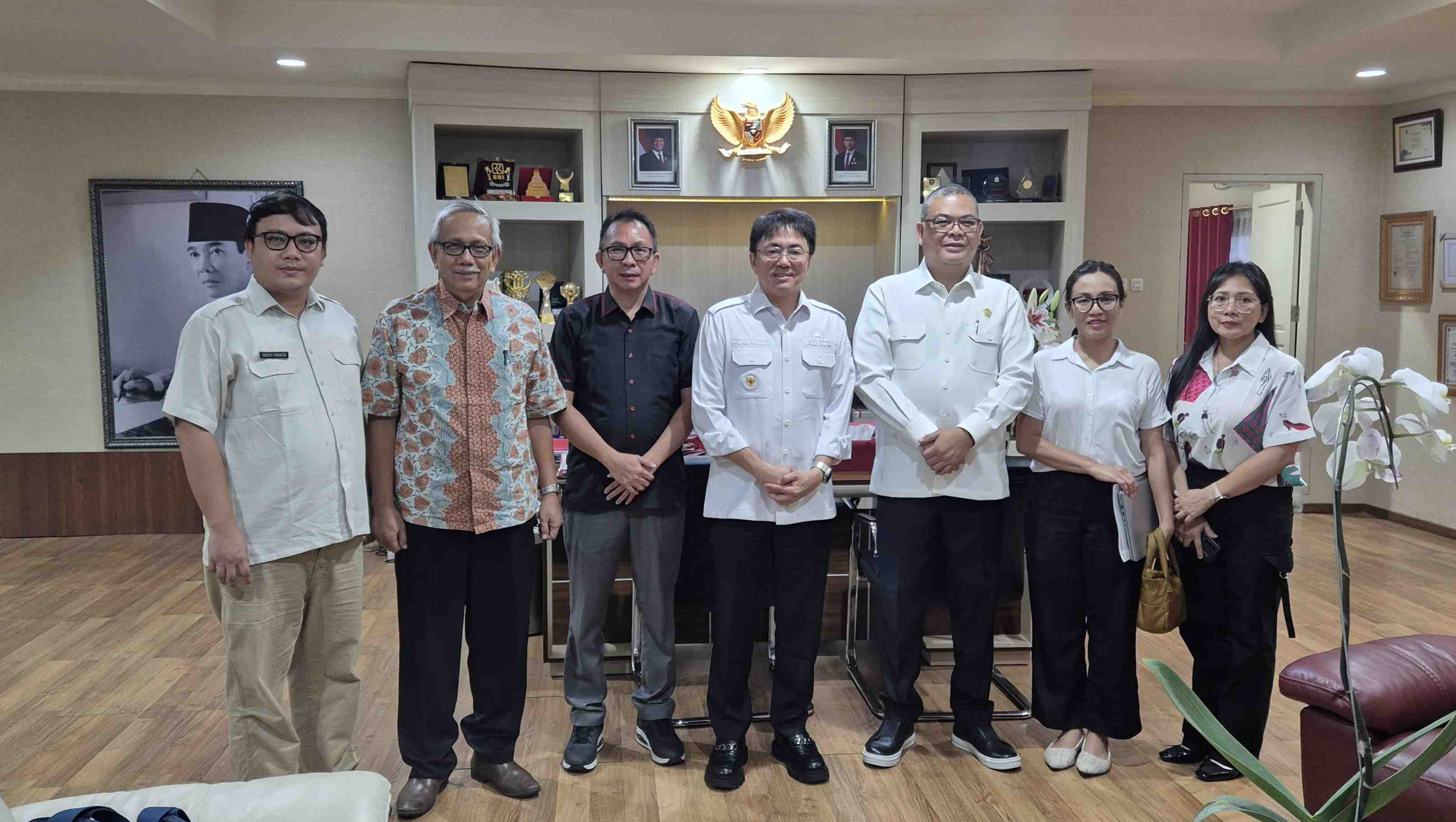 Panitia Pesparani Katolik Sulut Audiensi dengan Walikota Manado, Berlangsung November 2025