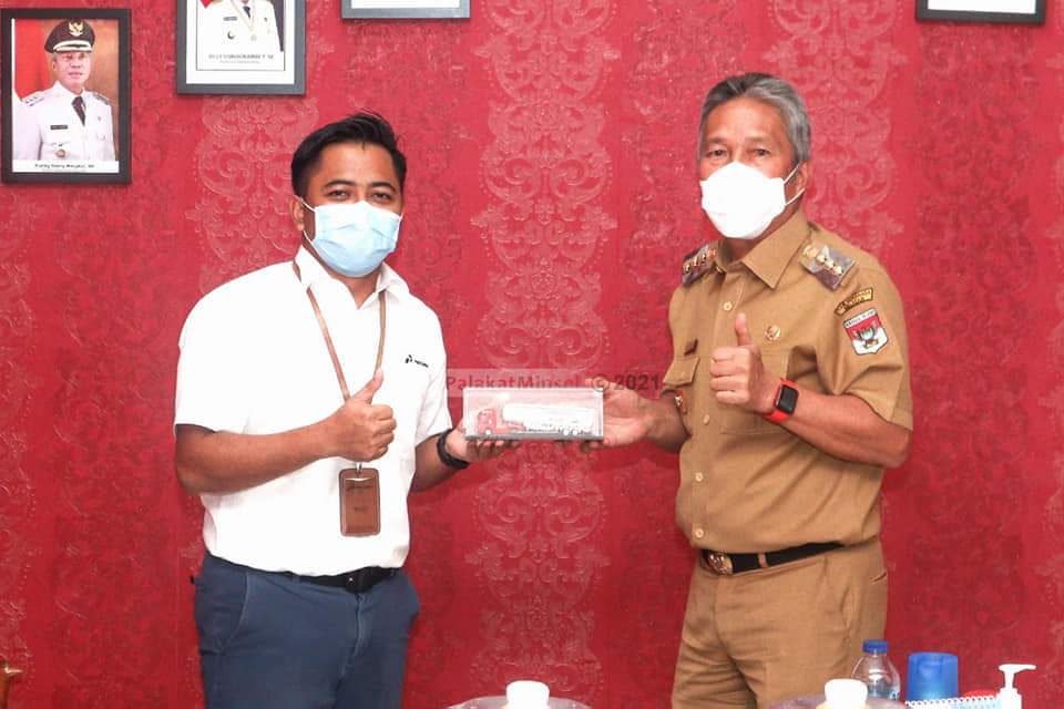 Bahas PLB dan Pertashop, Pertamina Audiensi ke Bupati Minsel