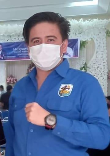 Jabat Ketua KNPI Periode 2021-2024, Vickly Lumowa Siap Majukan Pemuda Minsel