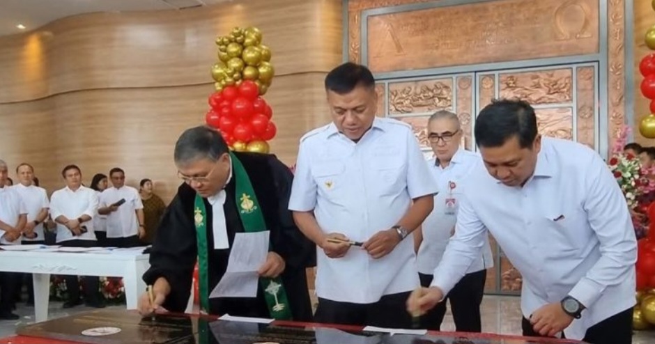 Mission Center GMIM Diresmikan, Gubernur Olly Ajak Saling Topang dan Jaga Integritas