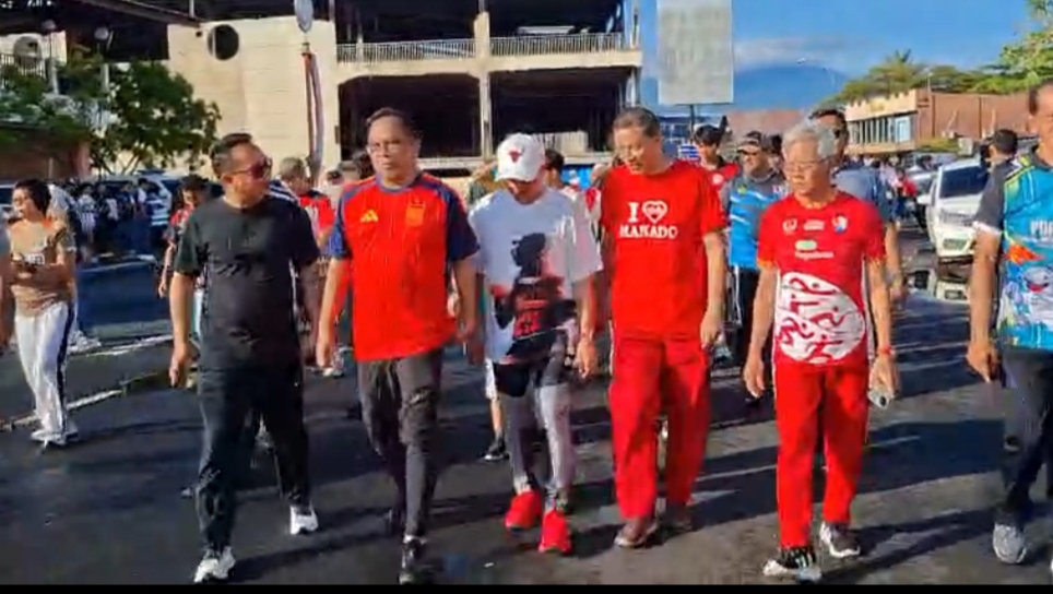 Wawali Richard Sualang Dukung Penuh Pencanangan Hari Olahraga dan Pemeriksaan Kesehatan Gratis