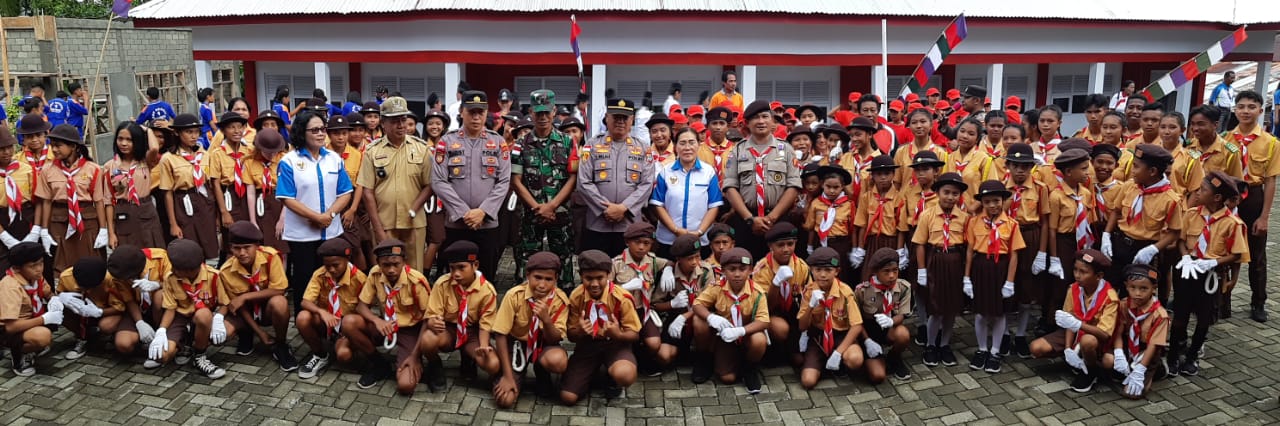 Polsek Rainis Sukses Gelar Lomba PBB