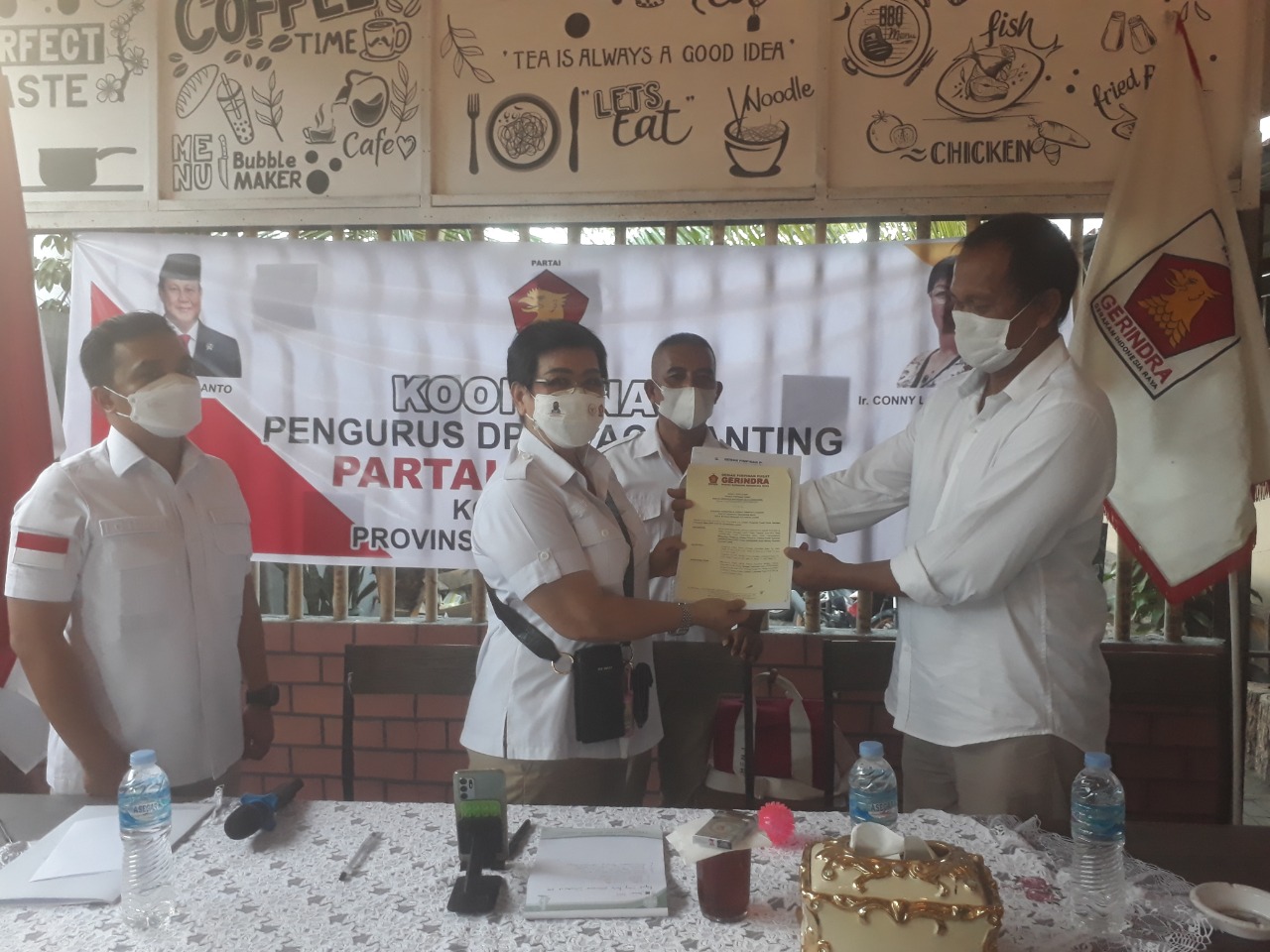 Rudolf Wantah Nahkodai Gerindra Bitung