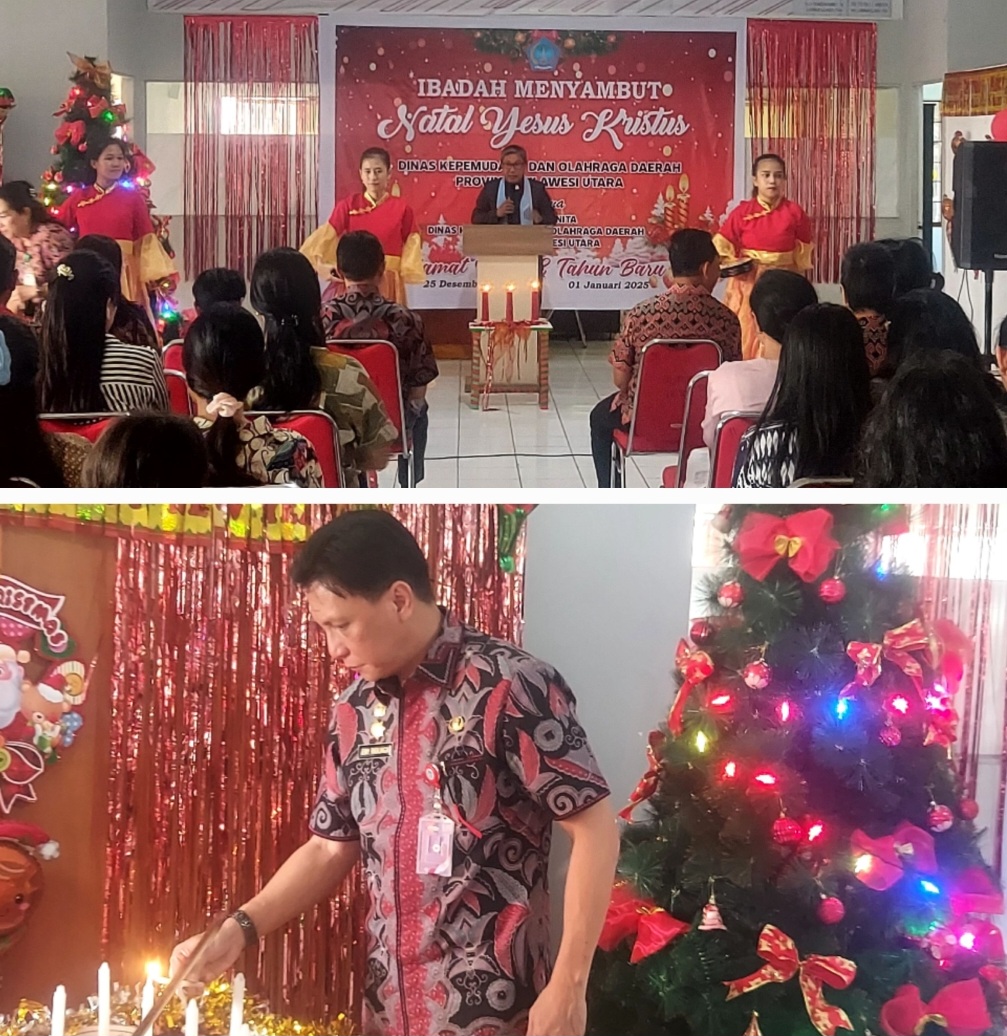 Ibadah Pra Natal Dispora Sulut, Khusuk dan Penuh Sukacita