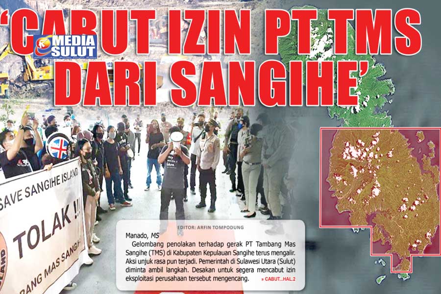 CABUT IZIN PT TMS DARI SANGIHE