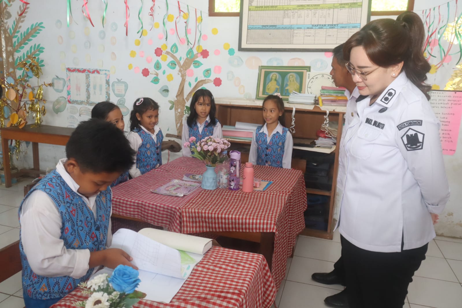 Pembangunan Sekolah Target Program Revitalisasi 2026, Wawali Sendy: Sama sama Mengawasi