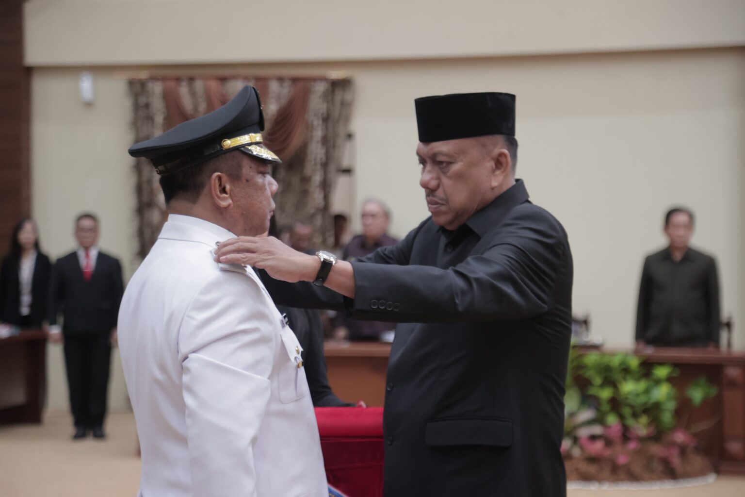 Gubernur Olly Lantik Abdullah Mokoginta Sebagai Pejabat Walikota Kotamobagu