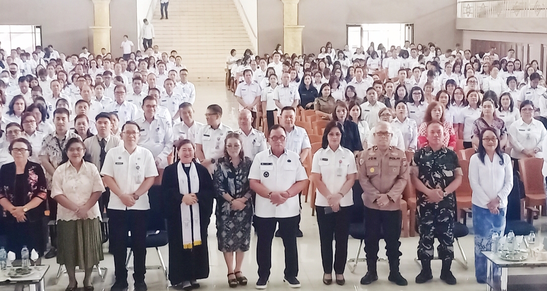 Bupati RD Minta ASN Minahasa Jadikan Kerja sebagai Bentuk Ibadah