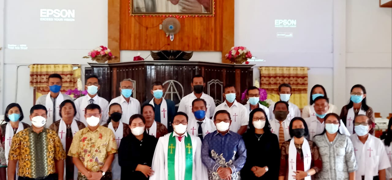 Wabup MAP Ajak Warga Gereja Sukseskan Program Vaksinasi