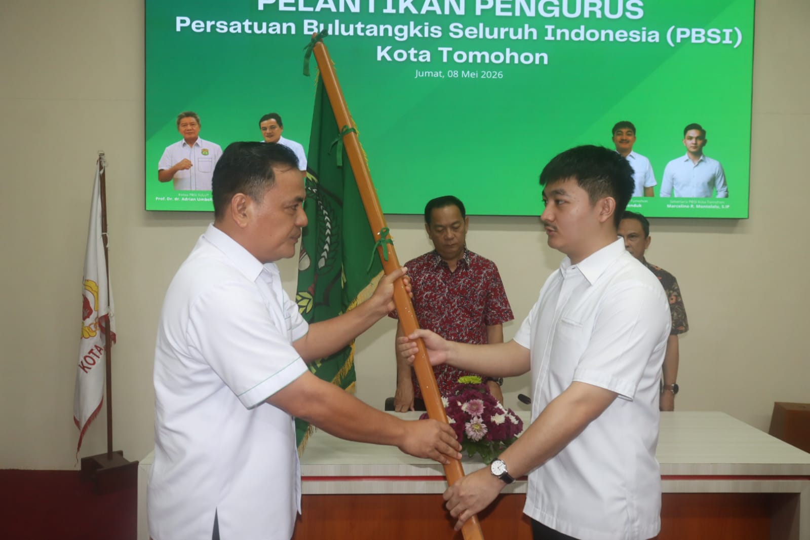 Daniel Senduk Pimpin  PBSI  Tomohon Periode 2026-2030