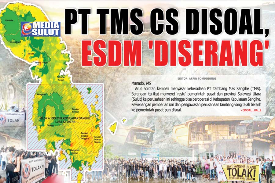 PT TMS CS DISOAL, ESDM ‘DISERANG’