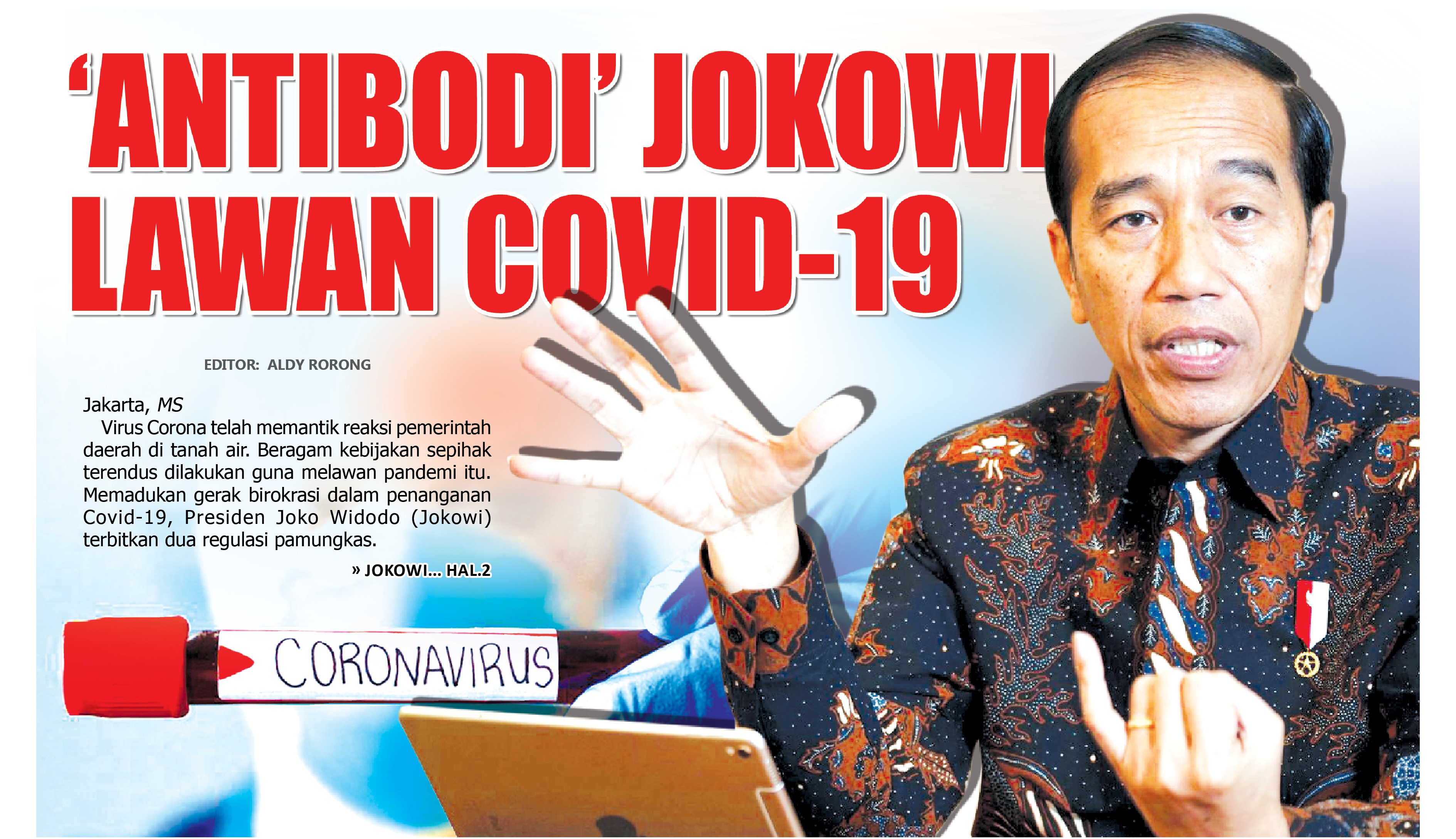 ‘ANTIBODI’ JOKOWI LAWAN COVID-19