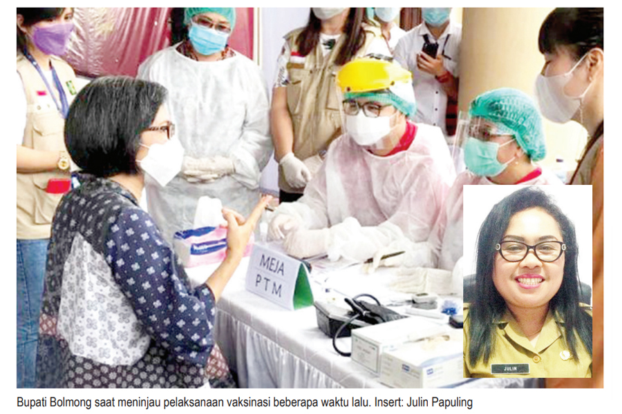 Ketersediaan Vaksin di Bolmong Aman