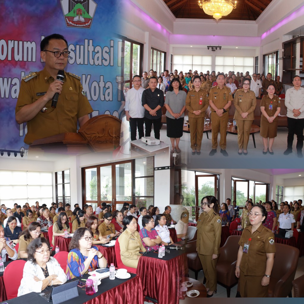 Walikota Tomohon Caroll Senduk Resmi Buka Forum Konsultasi Publik RPJMD 2025-2029