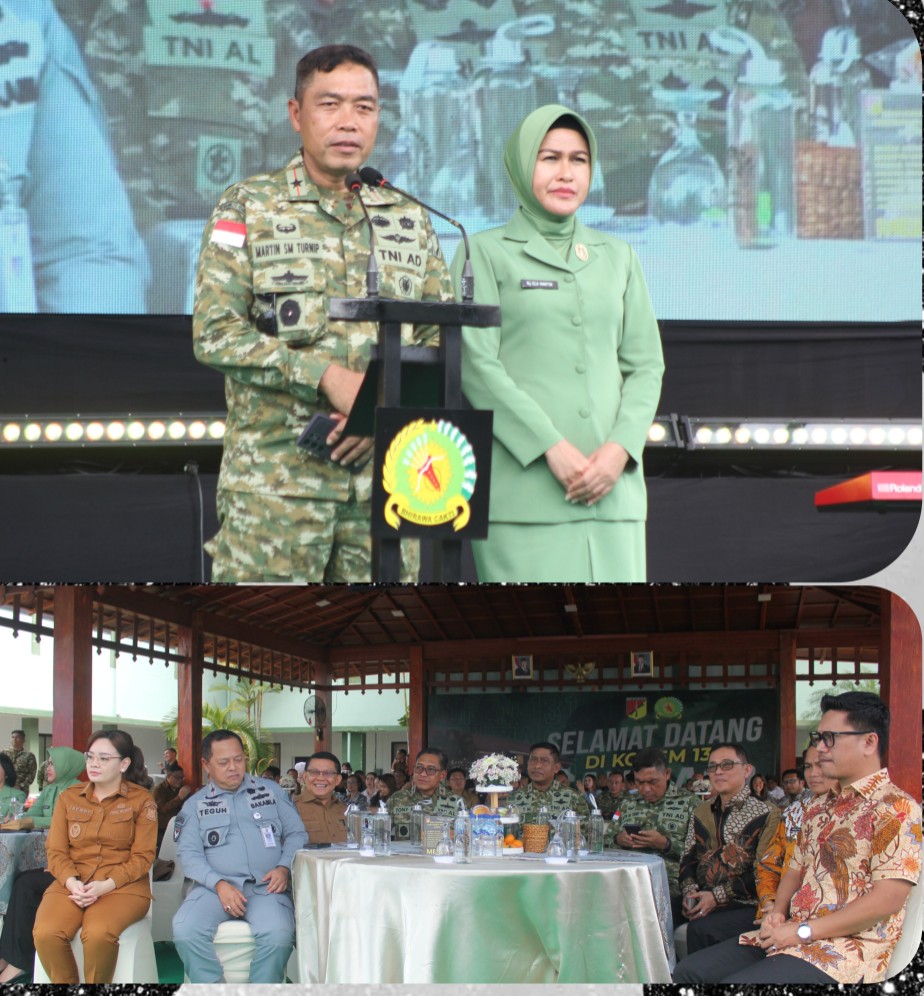 Wawali  Sendy Hadiri Acara Lepas Sambut Komandan Korem 131/Santiago