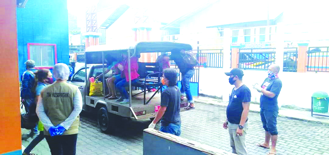 Pelaku Perjalanan di Sitaro Wajib Masuk Rumah Singgah