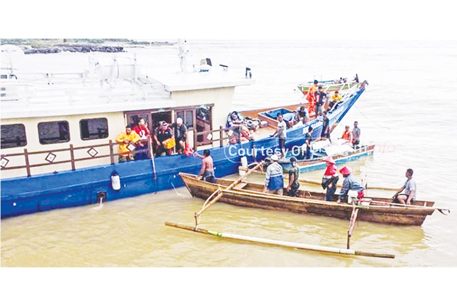 Penyaluran Bantuan Gunakan Jalur Laut