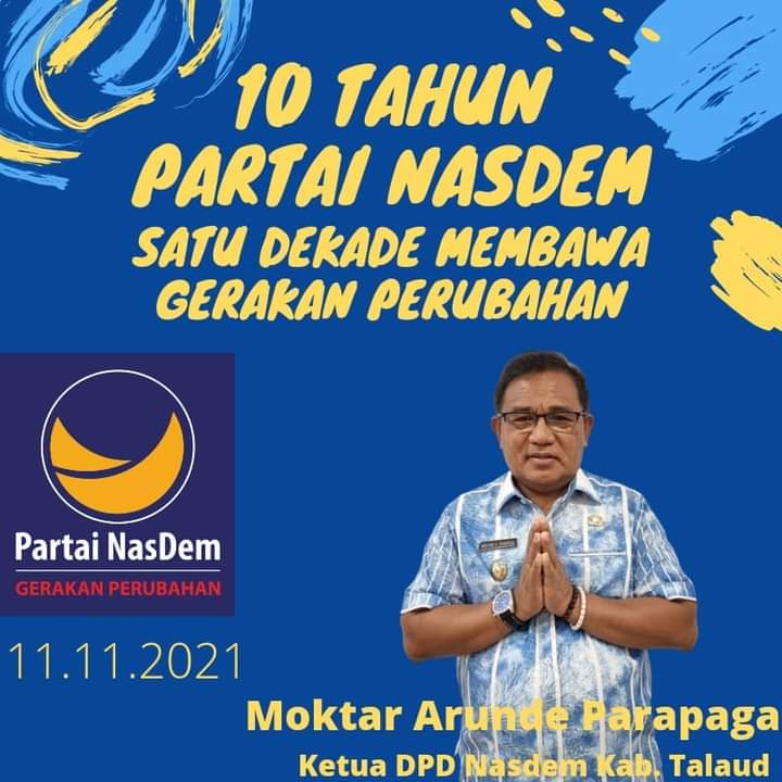 MAP : Partai NasDem Konsisten Berjuang Bersama Rakyat