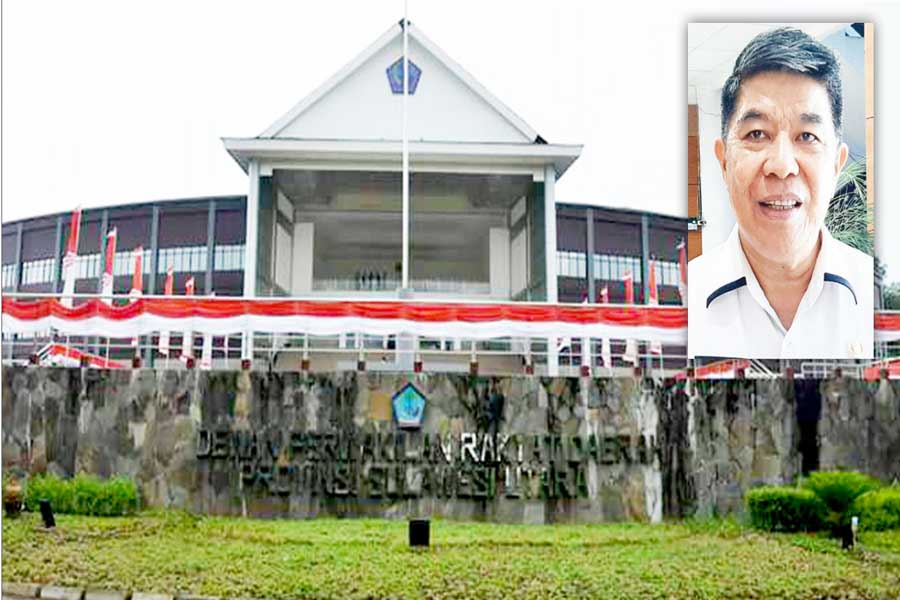 Aktifitas Kantor DPRD Sulut Lumpuh