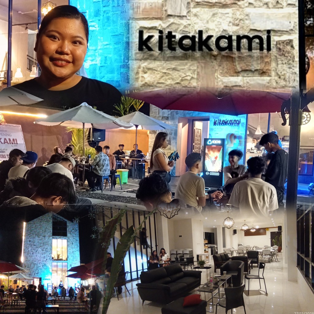 Grand Opening Cafe Modern Industrial di Tomohon, 