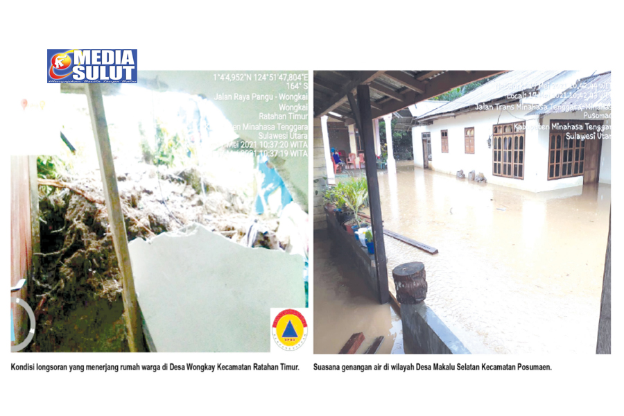Genangan Air dan Tanah Longsor Kepung Mitra