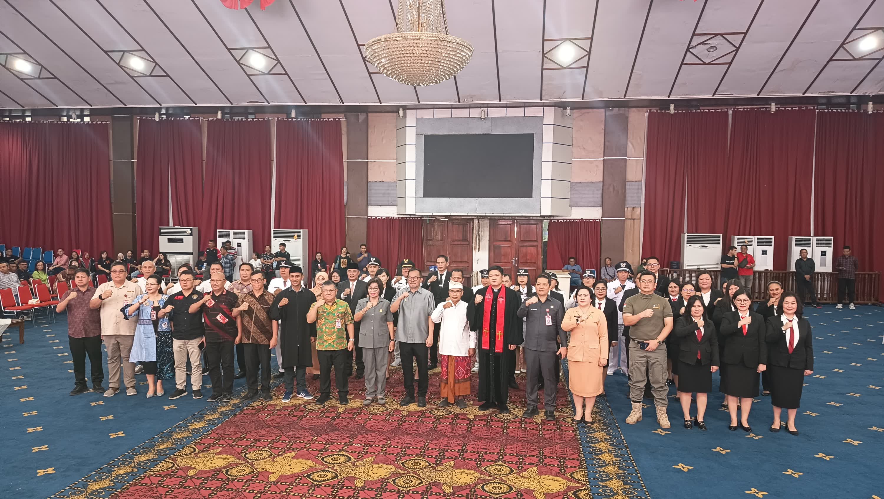 Wawali Richard Sualang Lantik 28 Pejabat Baru, 3 Esselon II Bertukar Posisi
