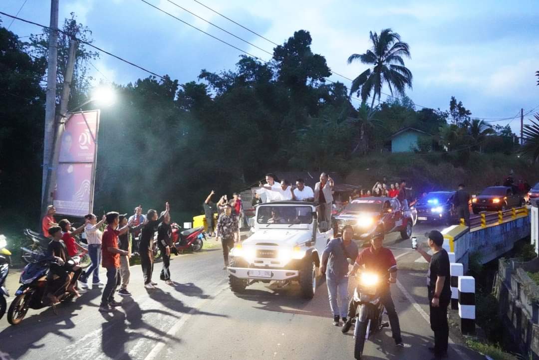 Blusukan di Tompasobaru, FDW-TK Disambut Antusias Warga