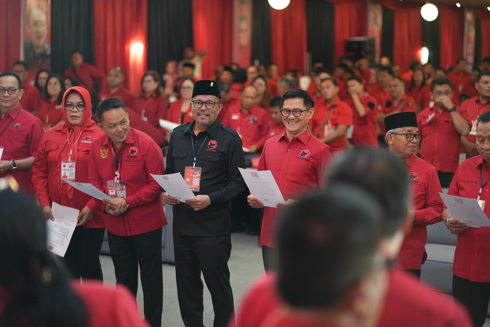 Struktur Inti DPC PDIP Manado Tak Berubah, Sualang Tetap Nahkodah dan Ini Susunan Mereka