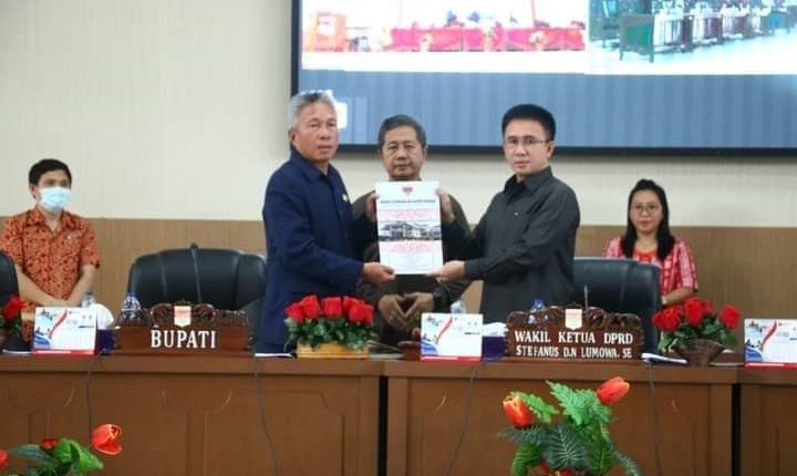 DPRD Tetapkan Rencana Induk Pembangunan Kepariwisataan Daerah Kabupaten Minsel Tahun 2022-2025 Jadi Perda