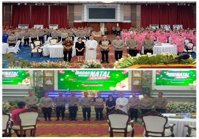 Ibadah Pra-Natal, Kapolresta Semangati Jajarannya Melayani Masyarakat