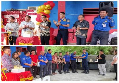 Dinas Damkarmat Manado Syukuri Momen Sambut Natal Lewat Ibadah Bersama