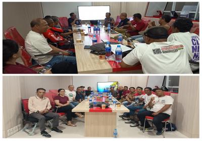 Richard Sualang Pimpin Rapat FPTI Sulut, Turut Bahas Agenda Nasional Piala Walikota Manado 2026