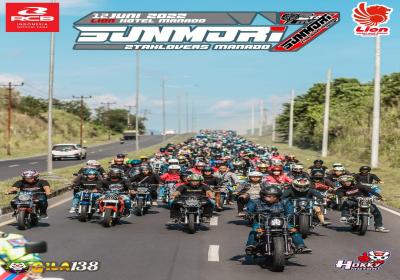 Lion Hotel dan Plaza Manado gelar Parade Motor Sunmori
