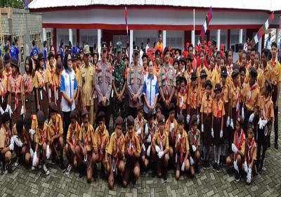 Polsek Rainis Sukses Gelar Lomba PBB