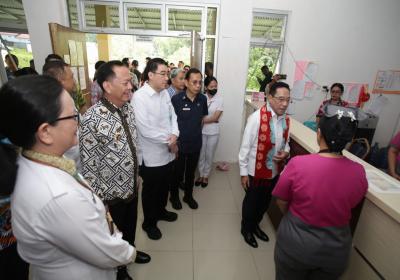 Wakil Menteri Kesehatan RI Kunjungi Kota Tomohon, Perkuat Pelayanan dan Program Kesehatan Nasional