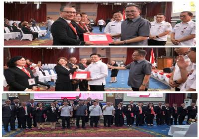 Wawali Manado Tutup Pelatihan Kepemimpinan 109 Hari, Kaban PSDM Sulut Umumkan 10 Terbaik