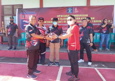 Askot PSSI Sambut Kemerdekaan RI ke 77 di Lapas II A Manado