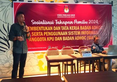 Rekrut Badan Adhoc, KPU Talaud Jemput Bola