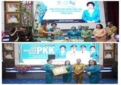 Menu Berbeda Tiap Tahun, Kecamatan Wenang Terbaik I di Hari Kesatuan Gerak PKK di Manado