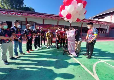 Haris Sukamto Pimpin Upacara Pembukaan Porseni Lapas Manado