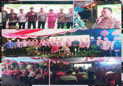 Kapolsek Tomohon Tengah Ajak Masyarakat Jaga Keamanan Saat Nataru